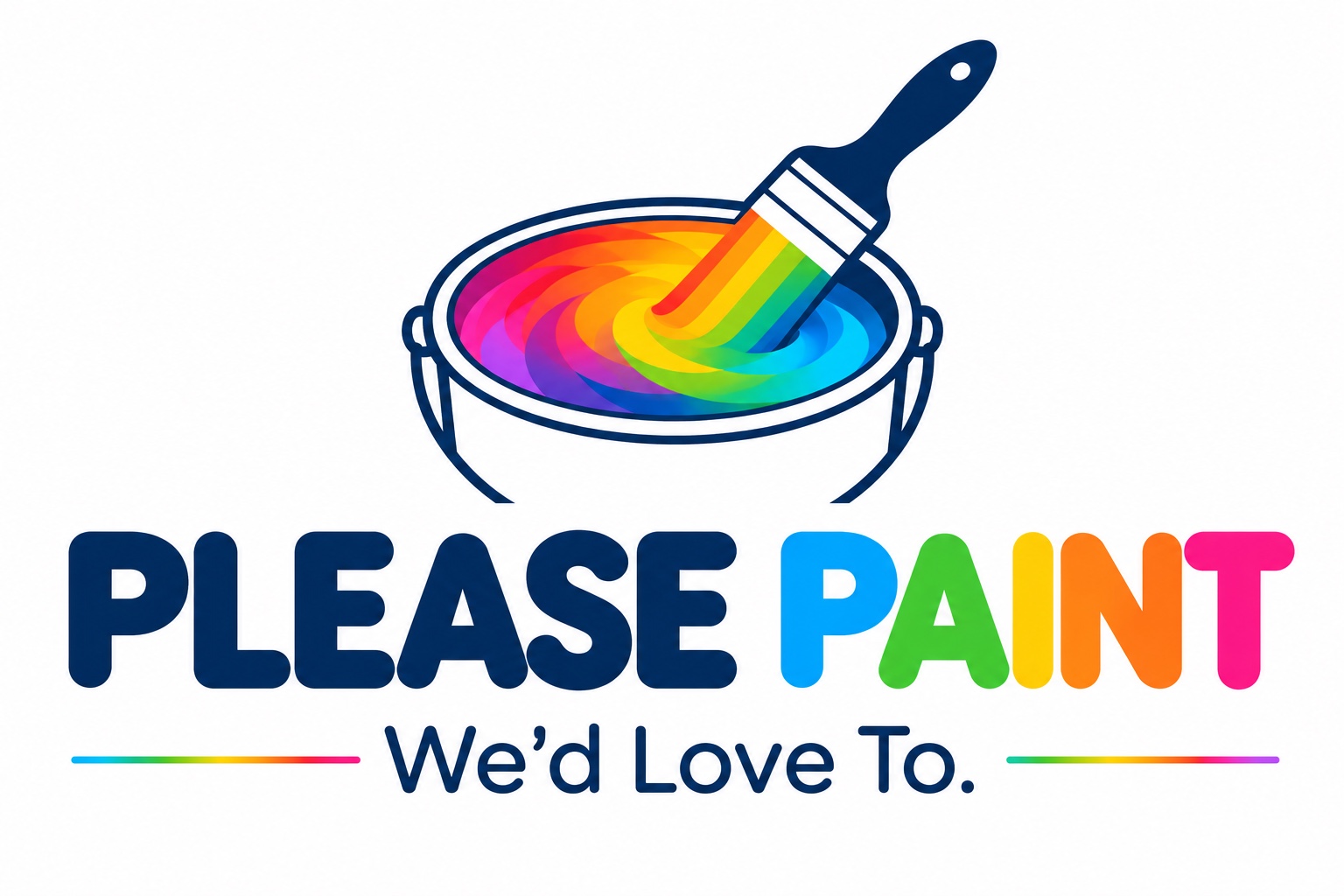 PLEASE PAINT. We'd Love To.